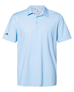 Adidas A498 Men Diamond Dot Print Polo at GotApparel