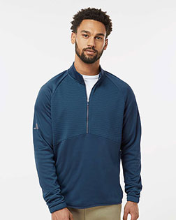 Adidas A587 Men's Performance Quarter-Zip Pullover at GotApparel
