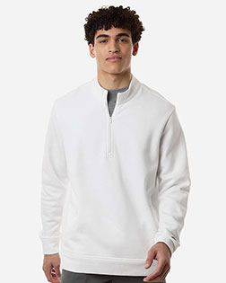 Adidas A721 Men's Elevated Fleece Quarter-Zip Pullover at GotApparel