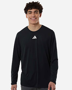 Adidas AT104 Men's Pregame Long Sleeve T-Shirt at GotApparel