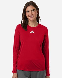 Adidas AT105 Women's Pregame Long Sleeve T-Shirt at GotApparel