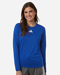 Adidas AT105 Women's Pregame Long Sleeve T-Shirt at GotApparel