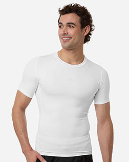 Adidas AT130 Men's Techfit Compression T-Shirt at GotApparel