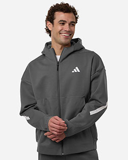 Adidas AT220 Men's Z.N.E Full-Zip Hooded Sweatshirt at GotApparel