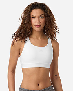 Adidas AT750 Women's Techfit Compression Racerback Sports Bra at GotApparel