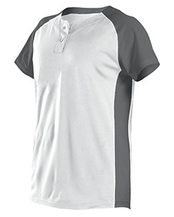 Alleson Athletic 522PDW Women's Two Button Fastpitch Jersey at GotApparel