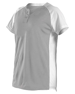 Alleson Athletic 522PDWG Girls' Two Button Fastpitch Jersey at GotApparel