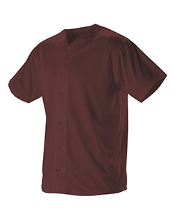 Alleson Athletic 52MBFJ Men Full Button Lightweight Baseball Jersey at GotApparel