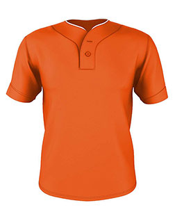 Alleson Athletic 52MTHJ  Two Button Mesh Baseball Jersey With Piping at GotApparel