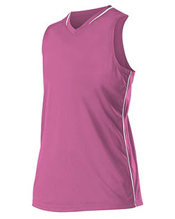 Alleson Athletic 551JW Women 's Racerback Fastpitch Jersey at GotApparel