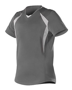 Alleson Athletic 552JG Girls ' Short Sleeve Fastpitch Jersey at GotApparel
