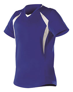 Alleson Athletic 552JG Girls' Short Sleeve Fastpitch Jersey at GotApparel