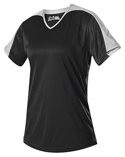 Alleson Athletic 558VG  Girls' V-Neck Fastpitch Jersey at GotApparel