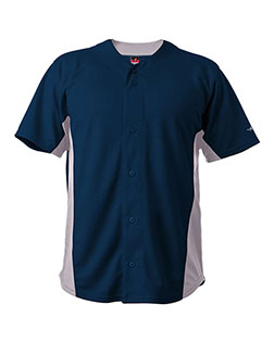 Alleson Athletic 566BFJ Unisex Crush Full Button Baseball Jersey at GotApparel