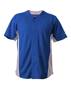 Alleson Athletic 566BFJ Unisex Crush Full Button Baseball Jersey at GotApparel