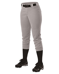 Alleson Athletic 605PBWY Girls' Belt Loop Fast-Pitch Pants at GotApparel