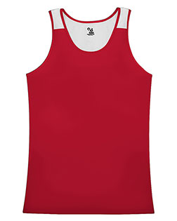 Alleson Athletic 8968  Women's Ventback Singlet at GotApparel