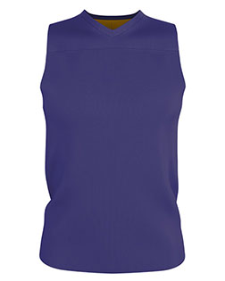 Alleson Athletic A105BA Men Blank Reversible Game Jersey at GotApparel