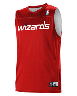 Alleson Athletic A105LA Men NBA Logo'd Reversible Game Jersey at GotApparel