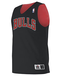 Alleson Athletic A115LA Men NBA Logo'd Reversible Jersey at GotApparel