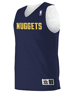 Alleson Athletic A115LY Boys Youth NBA Logo'd Reversible Jersey at GotApparel