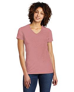 Allmade ® Women's Tri-Blend V-Neck Tee AL2018 at GotApparel