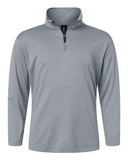 AllPro 41870Y Youth Pro-Lock Performance Quarter-Zip Pullover at GotApparel