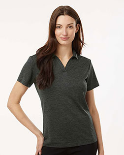 AllPro 4HM00L Women's Pro-Lock Performance Mélange Polo at GotApparel