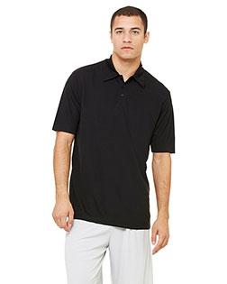 Alo M1709 Men Performance ThreeButton Mesh Polo at GotApparel