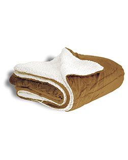 Alpine Fleece 8712 Unisex Micro Mink Sherpa Blanket at GotApparel