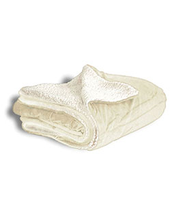 Alpine Fleece 8712 Unisex Micro Mink Sherpa Blanket at GotApparel