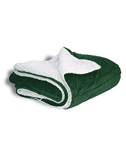 Alpine Fleece 8712 Unisex Micro Mink Sherpa Blanket at GotApparel