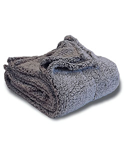 Alpine Fleece 8729LB Frosted Sherpa Blanket at GotApparel