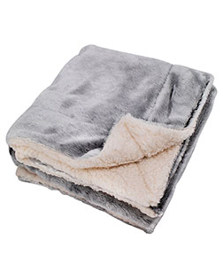 Alpine Fleece 8730 Faux Fur Sherpa Blanket at GotApparel
