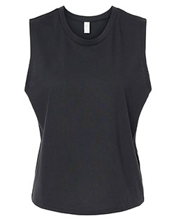 Alternative Apparel 1174 Women 's Cotton Jersey Go-To Crop Muscle Tank at GotApparel