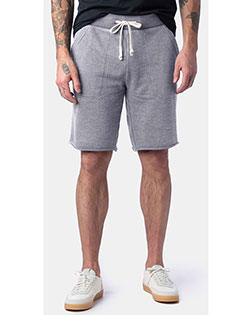 Alternative Apparel 5284 Men Victory Mineral Wash French Terry Shorts at GotApparel