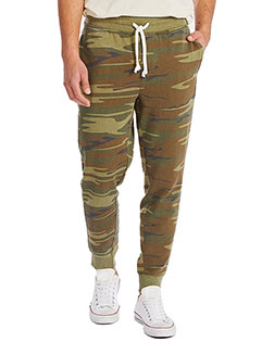 Alternative Apparel 8625N  Men's Campus Mineral Wash French Terry Jogger at GotApparel