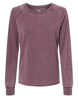 Alternative Apparel 8626 Women ’s Lazy Day Mineral Wash French Terry Sweatshirt at GotApparel