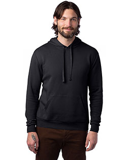 Custom Embroidered Alternative Apparel 8804PF Men Eco Cozy Fleece Pullover Hooded Sweatshirt at GotApparel