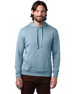 Custom Embroidered Alternative Apparel 8804PF Men Eco Cozy Fleece Pullover Hooded Sweatshirt at GotApparel