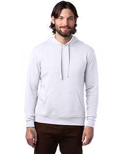 Custom Embroidered Alternative Apparel 8804PF Men Eco Cozy Fleece Pullover Hooded Sweatshirt at GotApparel