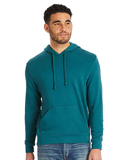 Alternative Apparel 9595ZT Men Challenger Lightweight Eco-Washed French Terry Hooded Pullover at GotApparel