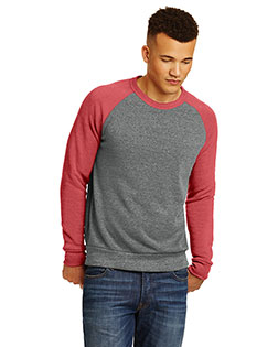 Alternative AA32022 Colorblock Eco Fleece Sweatshirt at GotApparel