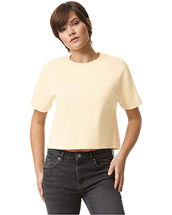 American Apparel 102AM  Ladies' Fine Jersey Boxy T-Shirt at GotApparel