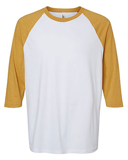 White/ Heather Mustard product color