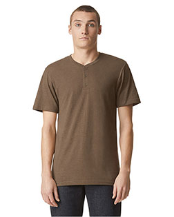 American Apparel 2004CVC  Unisex CVC Henley T-Shirt at GotApparel