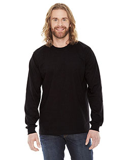 American Apparel 2007W Men 4.3 oz Fine Jersey Long-Sleeve T-Shirt at GotApparel