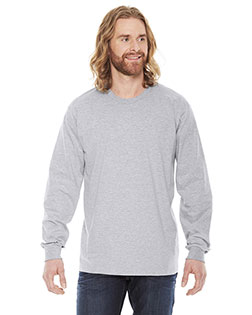 Custom Embroidered American Apparel 2007W Men 4.3 oz Fine Jersey Long-Sleeve T-Shirt at GotApparel