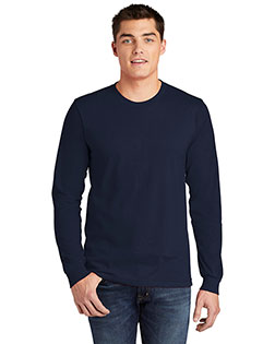 Custom Embroidered American Apparel 2007W Men 4.3 oz Fine Jersey Long-Sleeve T-Shirt at GotApparel