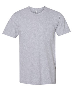American Apparel 2406W Men 4.3 oz Fine Jersey Pocket Short-Sleeve T-Shirt at GotApparel